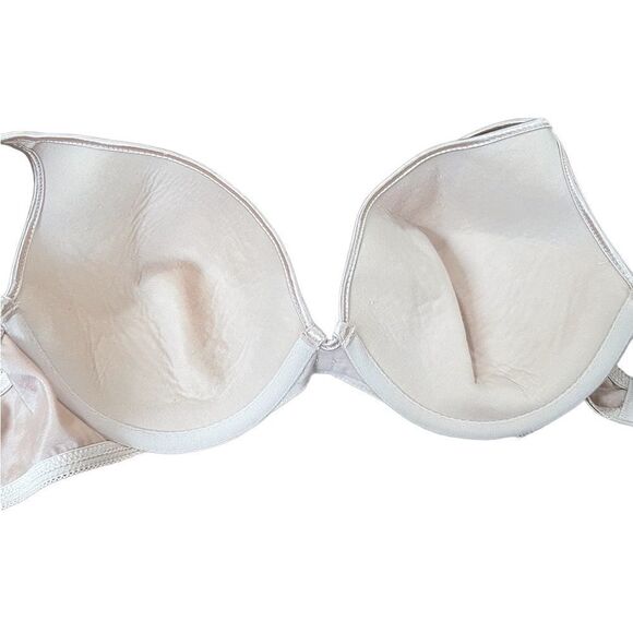 Pink Tshirt Demi bra  - Picture 2 of 6